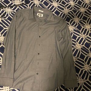 Another grey long sleeve dress shirt
